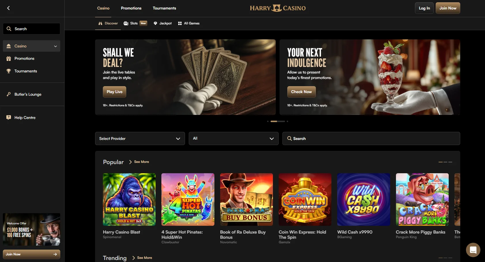 Harry Casino overview and key features complete review Harry Casino overview and key features