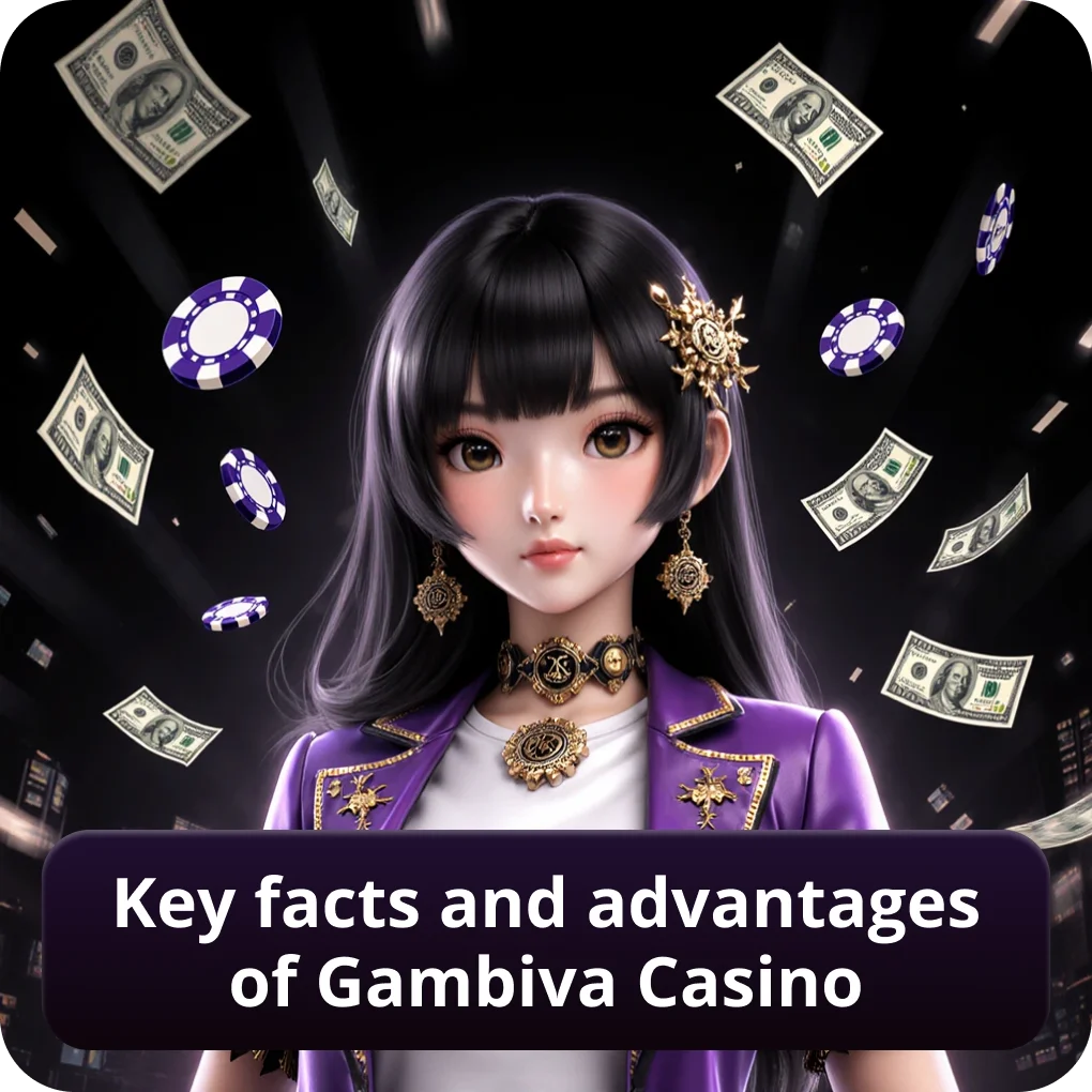 Key facts and advantages of Gambiva Casino