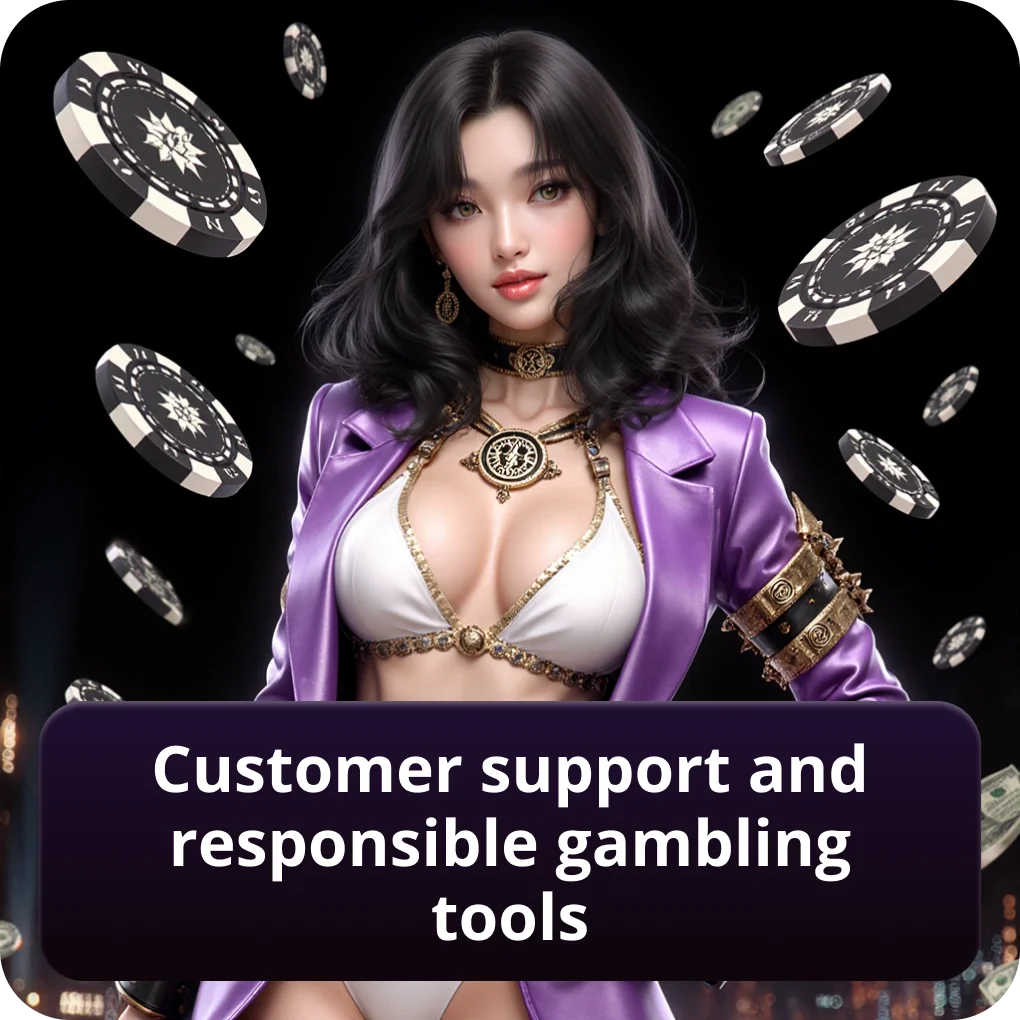 Customer support and responsible gambling tools Midnite Casino